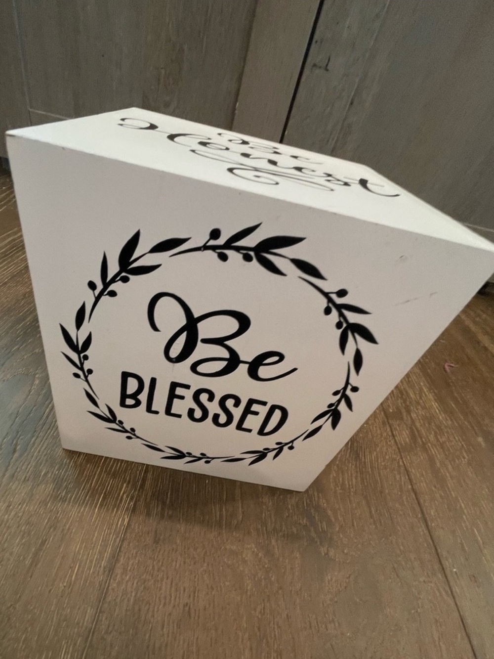 ๐ชท Farmhouse Inspirational Decorative Wood Block